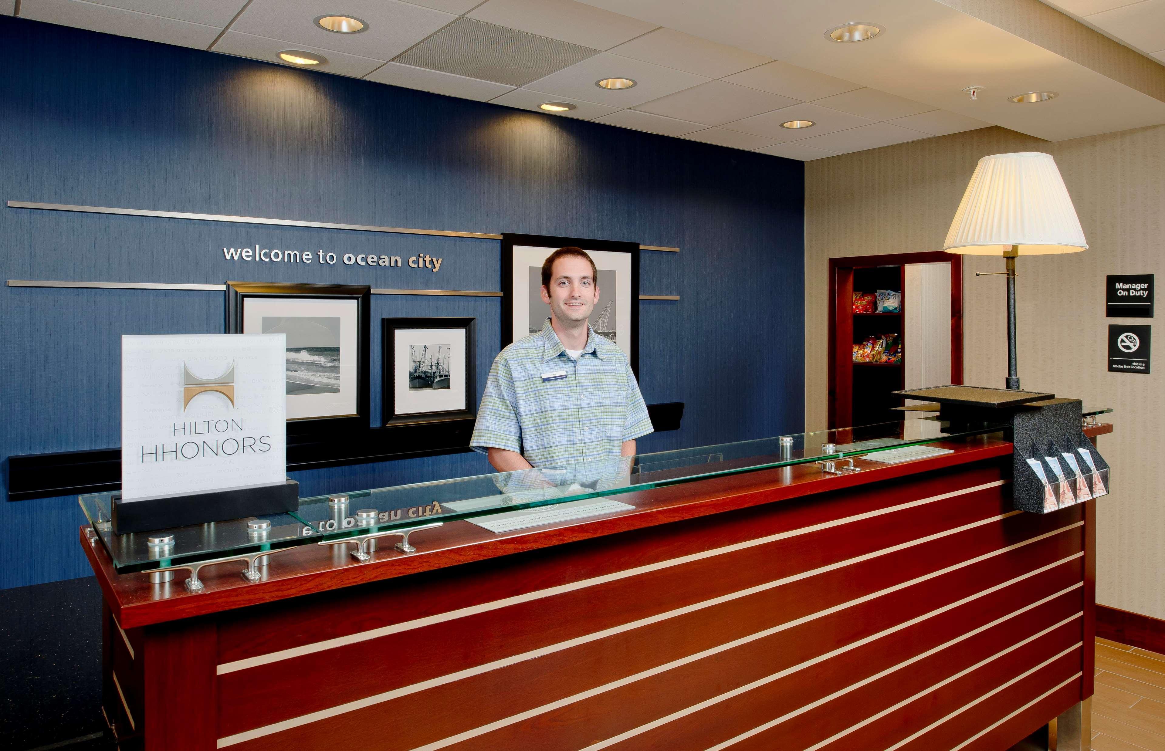 Hampton Inn & Suites Ocean City Bayfront-Convention Center Interiør billede